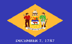 Deleware State Flag