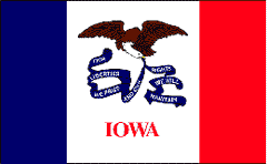 Iowa State Flag