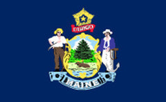 Maine State Flag