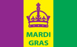 Mardi Gras Flag