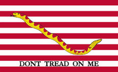 1st Navy Jack Flag - Dont tread on me