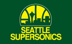 Seattle Supersonics Flag