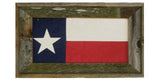 Antiqued Texas Flag in Double Print