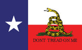 Texas Gadsden Flag - Dont Tread On Me